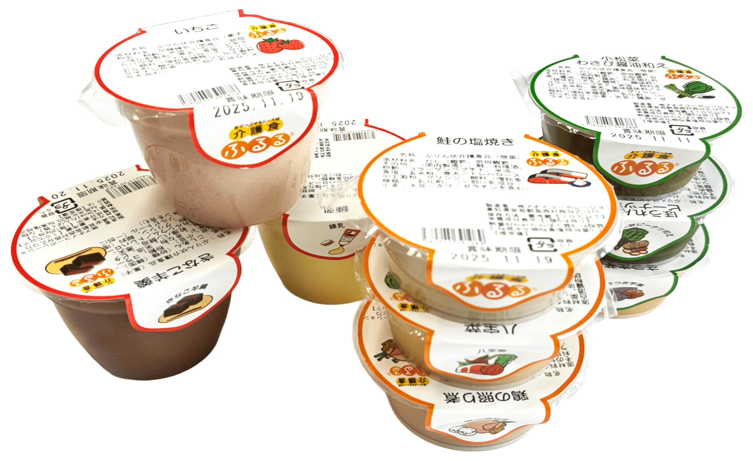 Amazon.co.jp: おいしい 介護食 ふるる ムース食｜主菜×6種、副菜×6種